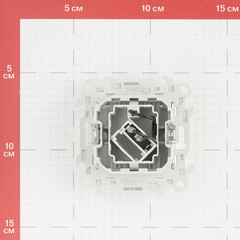 Выключатель Simon 24 Harmonie карточный встраиваемый белый (2410526-030) - фото 2