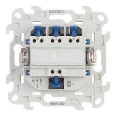 Выключатель Simon 24 Harmonie трехклавишный встраиваемый белый (2450391-030) - фото 4