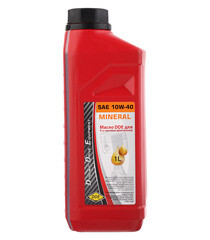 Изображение товара Масло для 4-тактных двигателей DDE минеральное 1 л (M-SAE10W-40)