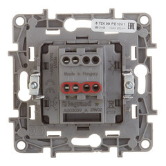 Переключатель Legrand Etika одноклавишный встраиваемый алюминий (672409) - фото 4