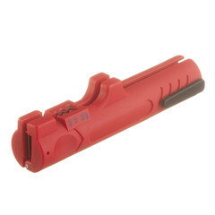 Стриппер сечение 4-13 кв.мм Knipex ручной для снятия изоляции с плоского кабеля (KN-1664125SB) - фото 2