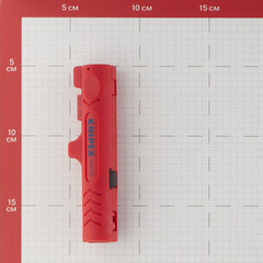 Стриппер сечение 4-13 кв.мм Knipex ручной для снятия изоляции с плоского кабеля (KN-1664125SB) - фото 4