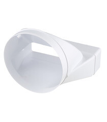 Соединитель эксцентриковый пластиковый для плоских воздуховодов 60х204 мм с круглыми d160 мм - фото 4