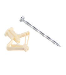 Дюбель для листовых материалов Hard-Fix PLA 4x60 мм нейлон с шурупом (60 шт.) - фото 3