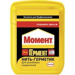 Нить для герметизации резьбы Момент Гермент 15 м