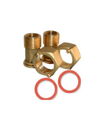 Сгон для счетчика 3/4 ВР(г) х 1/2 НР(ш) (2 шт.) - фото 2