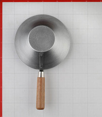 Ковш Hesler строительный с деревянной ручкой - фото 2