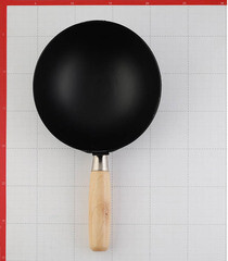 Ковш Hesler штукатурный с деревянной ручкой - фото 3