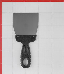 Шпатель малярный 100 мм с пластиковой ручкой (128594) - фото 2