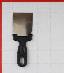 Шпатель малярный 80 мм с пластиковой ручкой (128598) - фото 2