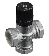 Клапан термостатический Far Termo 1 ВР(г) х 1 ВР(г) х 1 ВР(г) (FA 3950 1) - фото 1