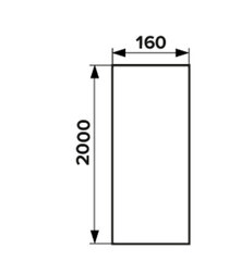 Воздуховод ERA круглый пластиковый d160 мм 2 м - фото 2