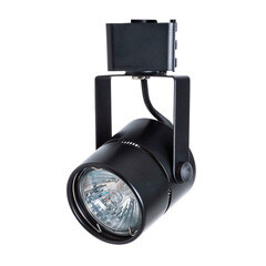 Трековый светильник однофазный Arte Lamp Mizar 50 Вт GU10 1 кв.м черный (A1311PL-1BK) - фото 1