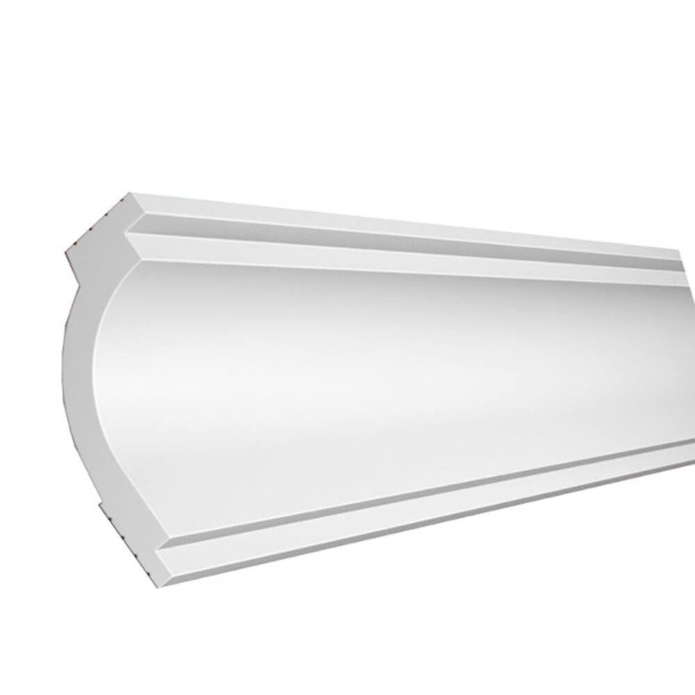 Изображение товара Плинтус потолочный из экополимера ударопрочный 70х50х2000 мм Cosca KX048 Изображение товара Плинтус потолочный из экополимера ударопрочный 70х50х2000 мм Cosca KX048