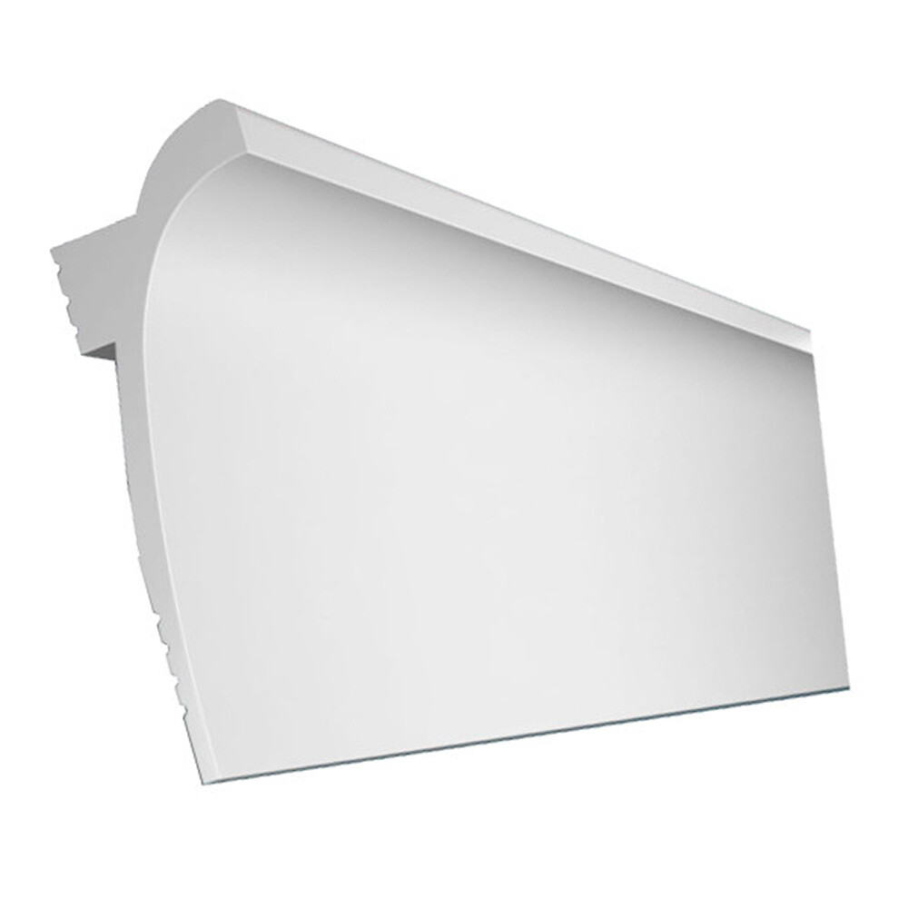 Плинтус потолочный из экополимера ударопрочный 120х45х2000 мм Cosca KX003