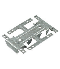 Соединитель одноуровневый креветка КМ Стандарт 47х17 0,9 мм - фото 2