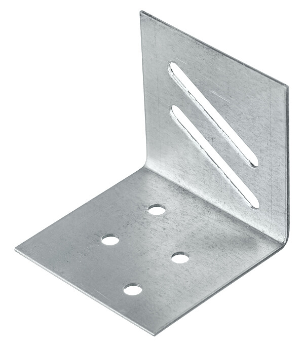 Изображение товара Уголок фиксирующий для дверного профиля UA 100A 2 мм оцинкованный Россия
