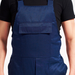 Полукомбинезон рабочий Мастер 60-62 рост 170-176 см темно-синий - фото 4