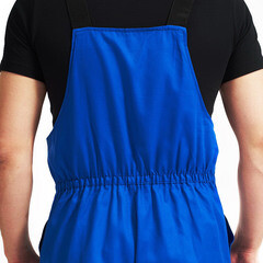 Полукомбинезон рабочий Бригадир 48-50 рост 170-176 см васильковый - фото 5