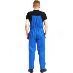 Полукомбинезон рабочий Бригадир 48-50 рост 170-176 см васильковый - фото 3