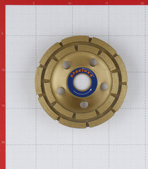 Чашка алмазная по бетону Практика 125х22 мм двухрядная - фото 3
