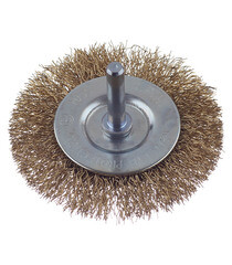 Кордщетка для дрели Практика мягкая радиальная d75 мм (032-553) - фото 1