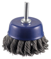 Кордщетка для дрели Практика витая жесткая чашеобразная d75 мм (032-560) - фото 4
