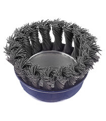 Кордщетка для дрели Практика витая жесткая чашеобразная d75 мм (032-560) - фото 3