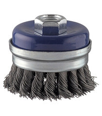 Корщетка для УШМ Практика витая жесткая кольцом чашеобразная d65 мм M14 - фото 3