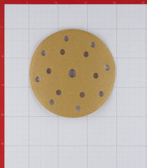 Диск шлифовальный Starcke d150 мм P80 на липучку перфорированный (5 шт.) - фото 3