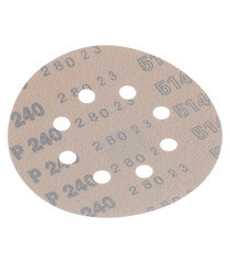 Диск шлифовальный Starcke d125 мм P240 на липучку перфорированный (5 шт.) - фото 3