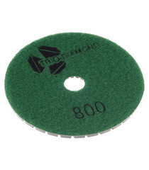 Круг алмазный шлифовальный по камню Trio-Diamond гибкий d100 мм P800 для мокрого шлифования - фото 4