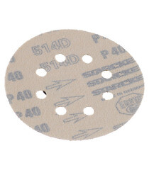 Диск шлифовальный Starcke d125 мм P40 на липучку перфорированный (5 шт.) - фото 4