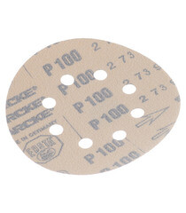 Диск шлифовальный Starcke d125 мм P100 на липучку перфорированный (5 шт.) - фото 4