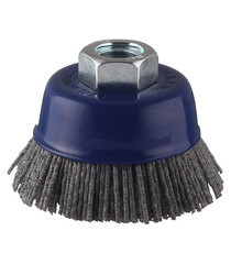 Корщетка для УШМ Практика мягкая чашеобразная d65 мм M14 нейлоновая - фото 3