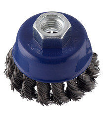 Изображение товара Корщетка для УШМ Практика витая жесткая чашеобразная d65 мм M14