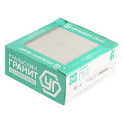 Керамогранит Уральский Гранит Моноколор серый UF002M матовый 300х300х8 мм (15 шт.=1,35 кв.м) - фото 2