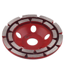 Чашка алмазная по бетону Trio-Diamond 125х22,2 мм двухрядная - фото 2