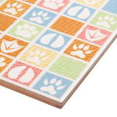 Плитка декор Нефрит Kids многоцветная 400x200x8 мм - фото 2