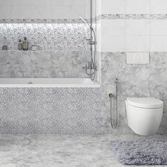 Плитка бордюр Axima Мерида серая 300x60x7 мм - фото 6