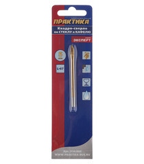 Сверло по плитке и стеклу Практика 5х68 мм квадро (034-960) - фото 3