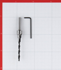 Сверло по дереву Практика 5х70 мм конфирмат для мебельной стяжки 7х70 мм (774-955) - фото 2
