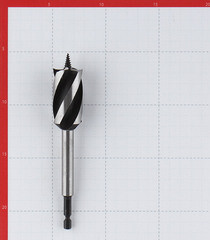 Сверло по дереву х-тип Практика 28х165 мм (037-725) - фото 2