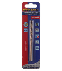 Сверло по металлу спиральное Практика 6,5х101 мм кобальтовое (033-529) - фото 3