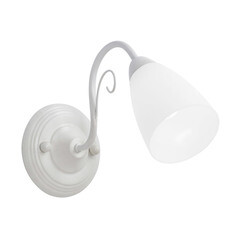 Изображение товара Светильник накладной Vitaluce V3499 Е14 40 Вт 2 кв.м белый матовый IP20 (V3499-0/1A)