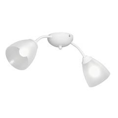 Изображение товара Люстра потолочная Vitaluce V3737 E14 80 Вт 4 кв.м (V3737-0/2PL)