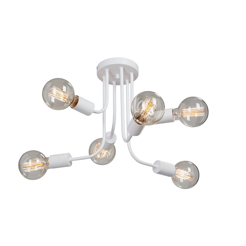 Изображение товара Люстра потолочная Vitaluce V4960 6-ламп, стиль лофт, Е27, Россия