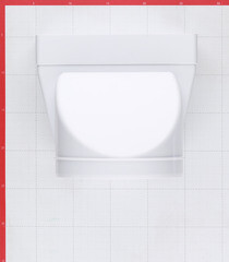 Соединитель эксцентриковый пластиковый для плоских воздуховодов 60х204 мм с круглыми d160 мм - фото 3