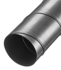 Изображение товара Воздуховод круглый оцинкованный d125 мм 2 м