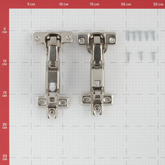 Петля мебельная Slide-on 175° полного открытия с ответной планкой (2 шт.) - фото 3